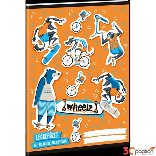 Leckefüzet A5 Ars Una Wheelz (5262) 23 50842629 38lapos 1leckefüzet 1tanévre el