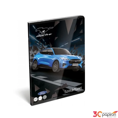 Füzet 31-32 A5 szótár Ford Ford Mustang Lightning Lizzy kollekció