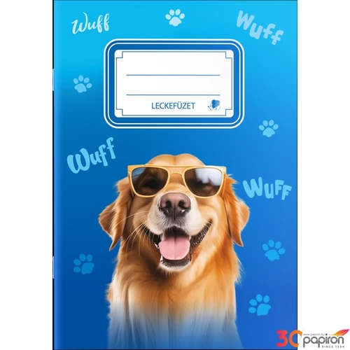 Leckefüzet Ico dogs Ico tűzött leckefüzet / Kutyás Ico Süni iskolaszezonos tanszerek