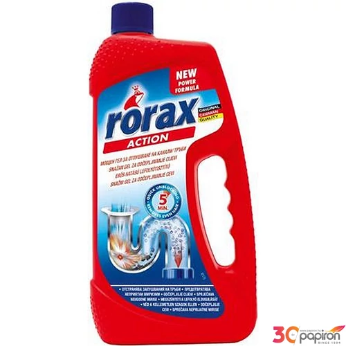 Lefolyótisztító gél 1000ml RORAX 