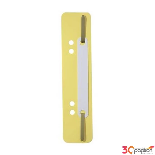 Lefűzőlapocska Durable lefűzőlapocska sárga 25db/csomag