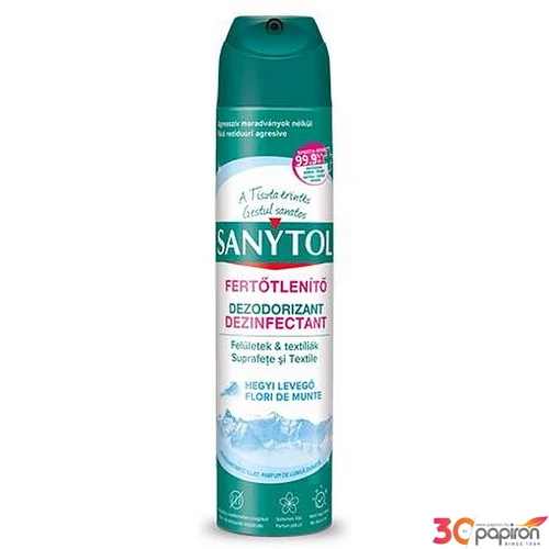 Légfrissítő fertőtlenítő 300ml SANYTO hegyi levegő