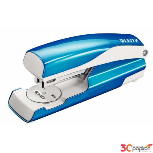 Tűzőgép Leitz Nexxt 5502 WOW 24/6, 26/6, 30 lap, metálfényű kék Leitz 1db rendelési egység ár 1db-ra