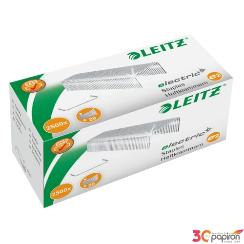 Tűzőkapocs Leitz Elektromos 20e 2500db Leitz