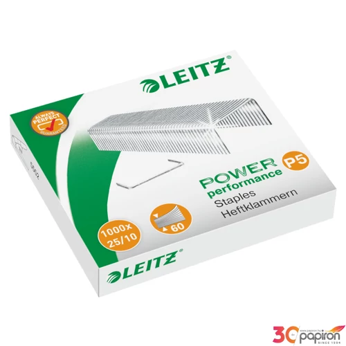 Tűzőkapocs 25/10 Leitz Leitz 1000 db Leitz 1000db rendelési egység ár 1 dob