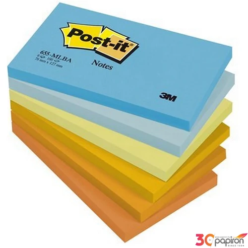 Öntapadó jegyzettömb 3M/POSTIT 76x76mm környezetbarát sárga LP6541B
