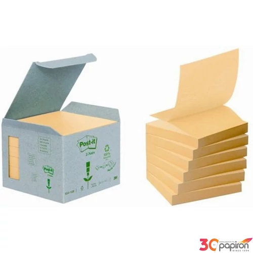 Öntapadó jegyzettömb 3M/Post-i Z 76x76mm 100lap sárga LPR3301B