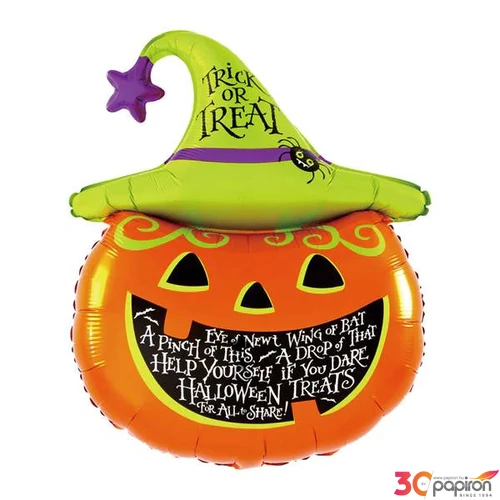 Paty lufi fólia halloween Tök 61x91cm
