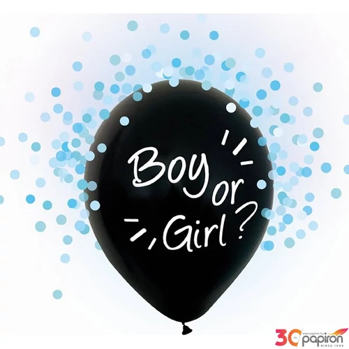 Paty lufi latex babaváró Boy or Girl felirattal 4db/csomag 