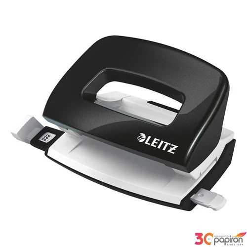 Lyukasztó mini Leitz WOW NeXXt, 10 lap, fekete E50601095