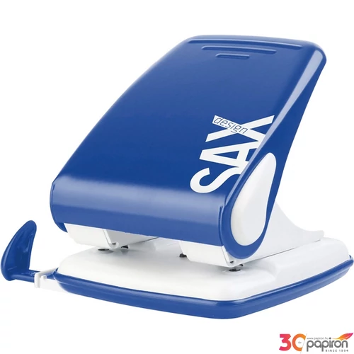 Lyukasztó Sax 518 Design Lyukasztógép Kék 40 Lapos