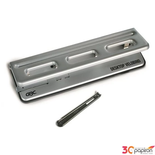 Lyukasztó GBC Velobind Strip Binder 20lap fém szürke Irodai kisgépek GBC A9707121