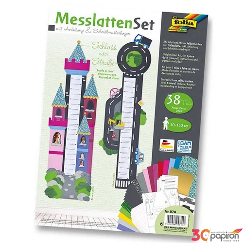 Magasságmérő szett 150cm kasté 150cm kastély/utca 