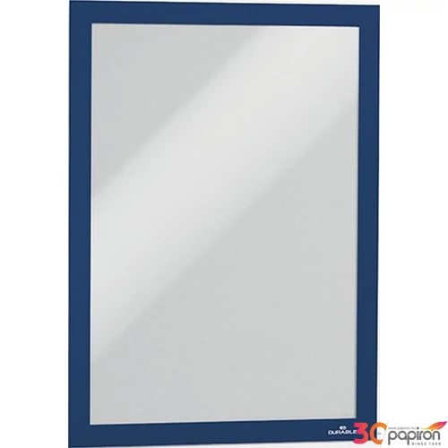 Mágneses információs tasak A/4 sötétkék Durable Duraframe, 488207