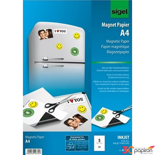 Mágneses papír A4 SIGEL nyomtatható IP440 SIP439