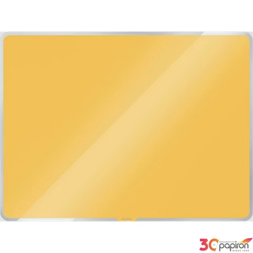 Mágneses üvegtábla Leitz 60x40cm Cosy, melegsárga Prezentáció