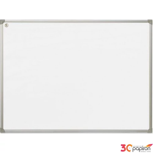 Mágnesestábla 45x60cm Deli Alukeretes, fehér zománcozott, mágneses tolltartó tálcával, DEL39032 Whiteboard