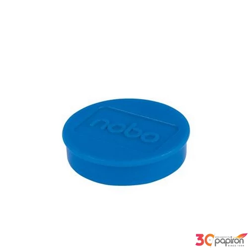 Mágneskorong 38mm Nobo fehértáblához, 10db,erős, vegyes színek