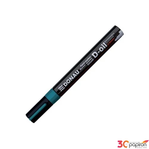 Lakkmarker Donau D-oil M 2,8mm kúpos hegyű zöld Írószerek DONAU 7369001PL-06