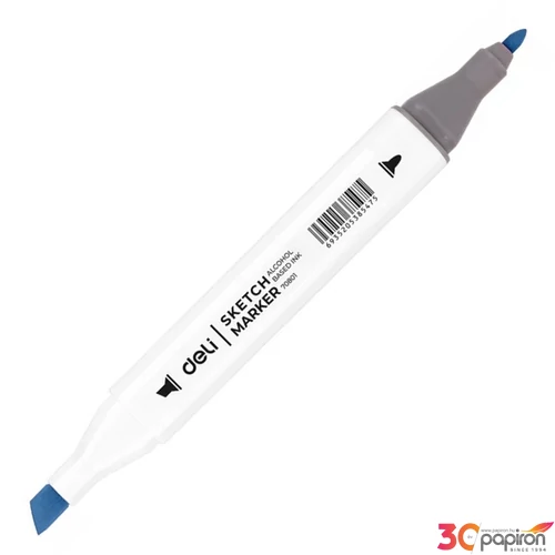 Marker kétvégű Sketch / 74 Deli Vágott és Kerek hegy Brilliant Blue