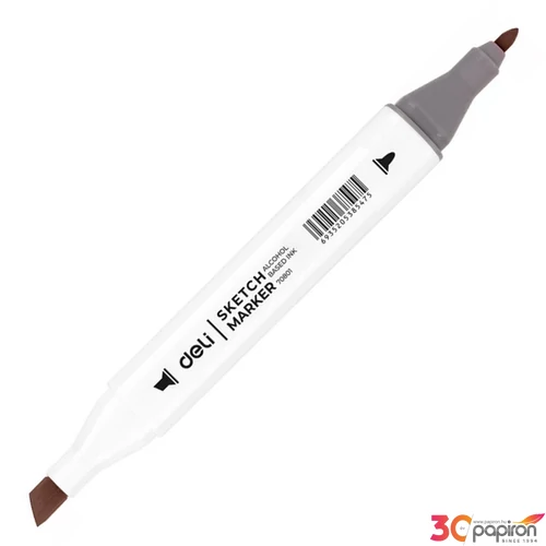 Marker kétvégű Sketch / 91 Deli Vágott és Kerek hegy Natural Oak
