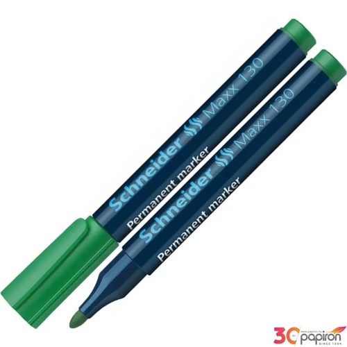Alkoholos marker Schneider Maxx 130 1-3mm kúpos hegyű zöld Írószerek SCHNEIDER 113004