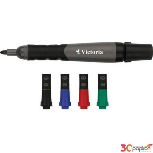 Marker Victoria Steady200 piros alkoholos 1-3mm kúpos kifutó termék alkoholos filc