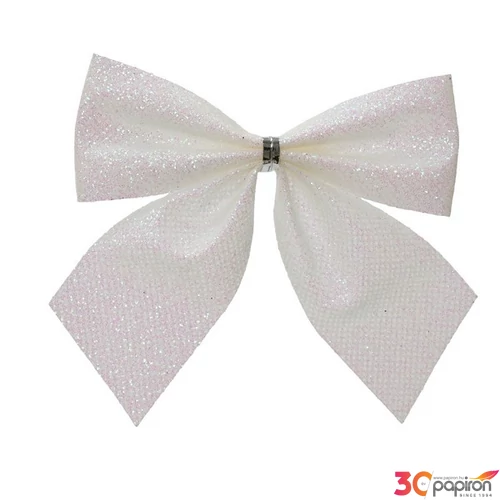 Masni 24' plüss masni 8db/bliszter fehér glitteres 30cmx6cmx1cm sdkae