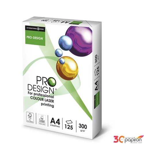 MásoLópapír digitál Pro-Design A4 300g 125ív/csomag LIPPD4299