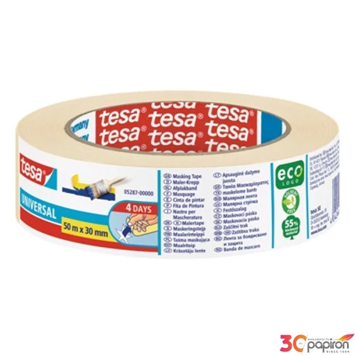 Maszkolószalag 30mmx50m TESA festő- és mázolószalag universal TESApack Paper 05087-00000