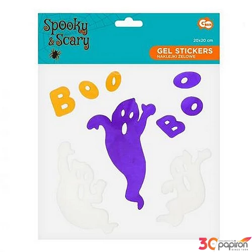 Matrica ablakra Halloween vegyes