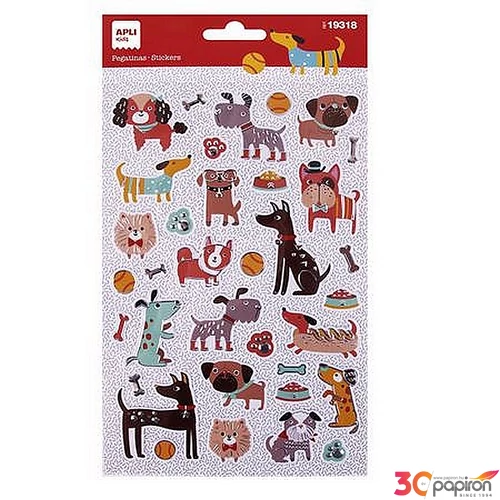Matrica Apli Kids Stickers, kutyák