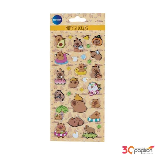 Matrica CAPYBARA ív mérete 195 x 100 mm vegyes 81270