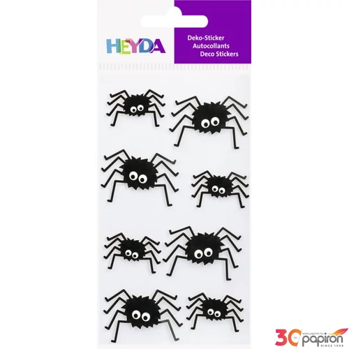 Matrica HEYDA Pókok  8db-os  203780725