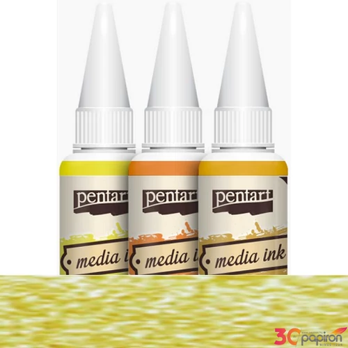 Média tinta 20ml arany metál