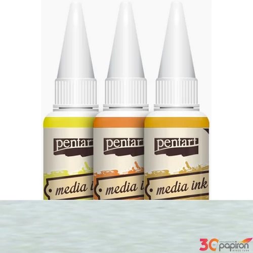 Média tinta 20ml ezüst metál