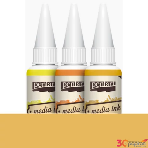 Média tinta 20ml mézsárga