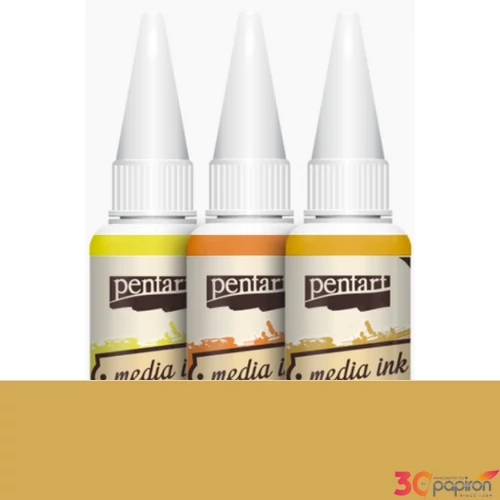 Média tinta 20ml mustár