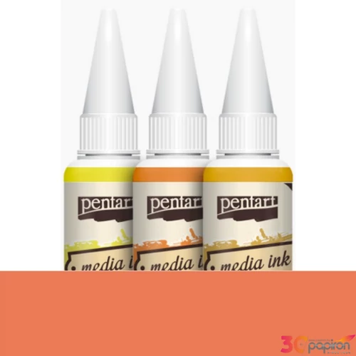 Média tinta 20ml narancs 