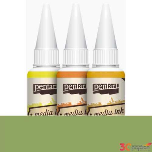 Média tinta 20ml olíva 