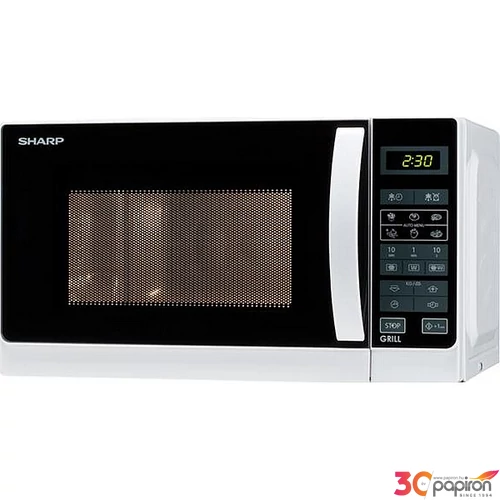 Mikrohullámú sütő grilles SHARP R642WW Fehér