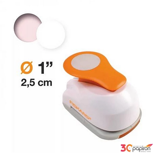 Mintalyukasztó 25mm kör FISKARS