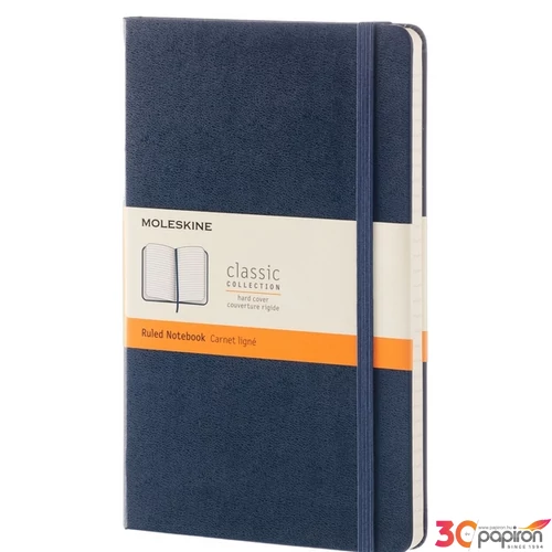 Moleskine Notesz kemény kék ZAFÍR KÉK L VONALAS QP060B20