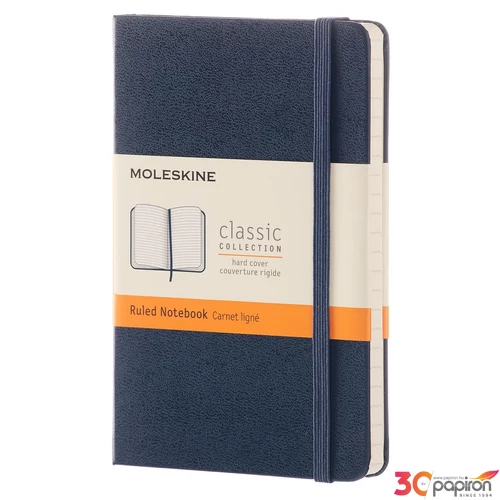 Moleskine Notesz kemény kék ZAFÍR KÉK P VONALAS MM710B20
