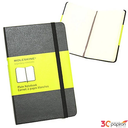 Moleskine Notesz fekete QP012 P sima kemény fedeles Notesz jegyzet