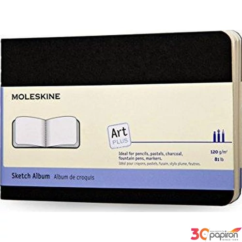 Moleskine skicc album Sketch, "L ARTSKA3 fekete