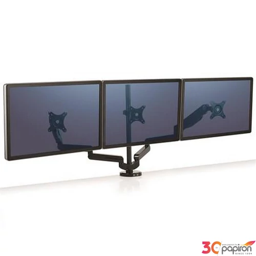 Monitortartó kar Fellowes három monitorhoz, Platinum Series Trial