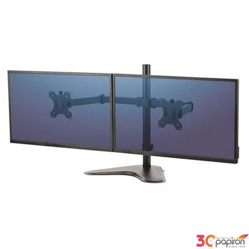 Monitortartó kar Fellowes Seasa Dual Horizontal, fekete