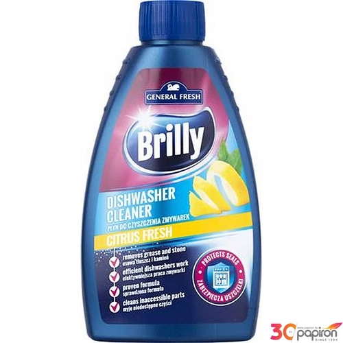 Mosogatógép tisztító 250ml Brilly citrus fresh