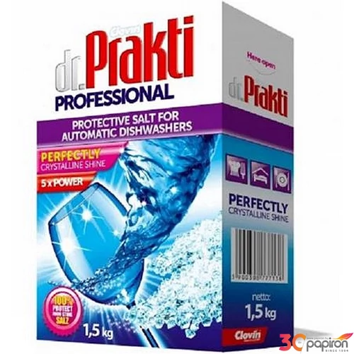 Mosogatógép vízlágyító só 1,5kg DR PRAKTI